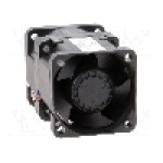 Ventilator 40x40x56mm, 12V DC, volum aer 45.7m<sup>3</sup>/h, lagar cu bila, SUNON - PF40561B1-000U-S99
