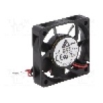 Ventilator 45x45x10mm, 12V DC, volum aer 16.72m<sup>3</sup>/h, lagar cu bila, Delta Electronics - AFB04512MA