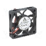 Ventilator 50x50x10mm, 12V DC, volum aer 19.38m<sup>3</sup>/h, lagar cu bila, Delta Electronics - EFB0512HA