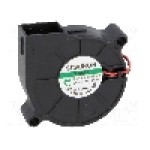 Ventilator 51.7x51.6x15mm, 12V DC, volum aer 7.65m<sup>3</sup>/h, lagar Vapo, SUNON - MF50151V1-B00U-A99