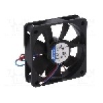 Ventilator 60x60x15mm, 12V DC, volum aer 33m<sup>3</sup>/h, lagar cu bila, EBM-PAPST - 612 FH