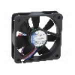 Ventilator 60x60x15mm, 24V DC, volum aer 29m<sup>3</sup>/h, EBM-PAPST - 614F