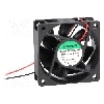 Ventilator 60x60x25mm, 12V DC, volum aer 32.62m<sup>3</sup>/h, lagar cu bila, SUNON - EE60251B2-000U-999