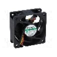 Ventilator 60x60x25mm, 12V DC, volum aer 45.63m<sup>3</sup>/h, lagar Vapo, SUNON - MF60251VX-1000U-G99 Ventilator 60x60x25mm, 12V DC, volum aer 45.63m<sup>3</sup>/h, lagar Vapo, SUNON - MF60251VX-1000U-G99