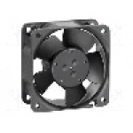Ventilator 60x60x25mm, 12V DC, volum aer 46.1m<sup>3</sup>/h, lagar cu bila, EBM-PAPST - 612NH