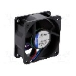Ventilator 60x60x25mm, 12V DC, volum aer 56m<sup>3</sup>/h, lagar cu bila, EBM-PAPST - 612NHH