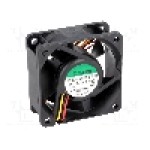Ventilator 60x60x25mm, 12V DC, volum aer 61.16m<sup>3</sup>/h, lagar cu bila, SUNON - PE60251B1-000U-G99