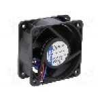 Ventilator 60x60x25mm, 24V DC, volum aer 21m<sup>3</sup>/h, EBM-PAPST - 624L