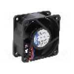 Ventilator 60x60x25mm, 24V DC, volum aer 30m<sup>3</sup>/h, EBM-PAPST - 624M