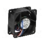 Ventilator 60x60x25mm, 24V DC, volum aer 35m<sup>3</sup>/h, EBM-PAPST - 614 N/2M