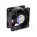 Ventilator 60x60x25mm, 24V DC, volum aer 35m<sup>3</sup>/h, EBM-PAPST - 614NGM