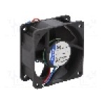 Ventilator 60x60x25mm, 24V DC, volum aer 36m<sup>3</sup>/h, EBM-PAPST - 614NM