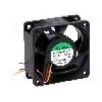 Ventilator 60x60x25mm, 24V DC, volum aer 61.16m<sup>3</sup>/h, SUNON - PE60252B1-000U-G99