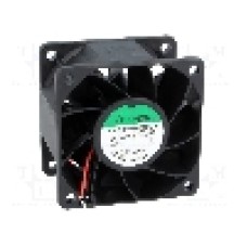 Ventilator 60x60x38mm, 24V DC, volum aer 70.5m<sup>3</sup>/h, SUNON - PMD2406PMB3-A(2).GN Ventilator 60x60x38mm, 24V DC, volum aer 70.5m<sup>3</sup>/h, SUNON - PMD2406PMB3-A(2).GN