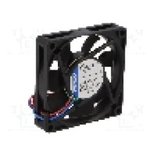 Ventilator 70x70x15mm, 12V DC, volum aer 44m<sup>3</sup>/h, lagar cu glisare, EBM-PAPST - 712F Ventilator 70x70x15mm, 12V DC, volum aer 44m<sup>3</sup>/h, lagar cu glisare, EBM-PAPST - 712F