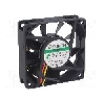 Ventilator 70x70x20mm, 12V DC, volum aer 49m<sup>3</sup>/h, lagar Vapo, SUNON - ME70201V1-000U-G99 Ventilator 70x70x20mm, 12V DC, volum aer 49m<sup>3</sup>/h, lagar Vapo, SUNON - ME70201V1-000U-G99