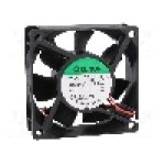 Ventilator 70x70x25mm, 24V DC, volum aer 83.25m<sup>3</sup>/h, SUNON - PMD2407PTB1-A.(2).GN