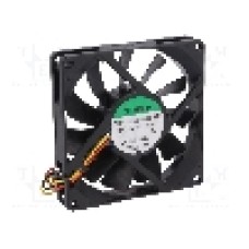 Ventilator 80x80x15mm, 12V DC, volum aer 62.86m<sup>3</sup>/h, lagar cu glisare, SUNON - EE80151S1-000U-G99 Ventilator 80x80x15mm, 12V DC, volum aer 62.86m<sup>3</sup>/h, lagar cu glisare, SUNON - EE80151S1-000U-G99