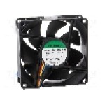 Ventilator 80x80x25mm, 12V DC, volum aer 101.94m<sup>3</sup>/h, lagar cu bila, SUNON - PF80251B1-000U-S99