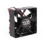 Ventilator 80x80x25mm, 12V DC, volum aer 40.8m<sup>3</sup>/h, lagar cu bila, PANASONIC - ASFN84371