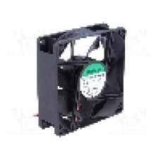 Ventilator 80x80x25mm, 12V DC, volum aer 62.9m<sup>3</sup>/h, lagar cu bila, SUNON - EE80251B2-000U-999 Ventilator 80x80x25mm, 12V DC, volum aer 62.9m<sup>3</sup>/h, lagar cu bila, SUNON - EE80251B2-000U-999