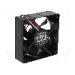 Ventilator 80x80x25mm, 12V DC, volum aer 65.4m<sup>3</sup>/h, lagar cu bila, PANASONIC - ASFN80391