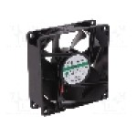 Ventilator 80x80x25mm, 12V DC, volum aer 69.29m<sup>3</sup>/h, lagar Vapo, SUNON - MF80251V1-1000U-A99