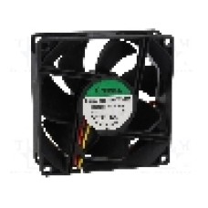 Ventilator 80x80x25mm, 12V DC, volum aer 69.7m<sup>3</sup>/h, lagar cu bila, SUNON - EE80251B1-000U-G99 Ventilator 80x80x25mm, 12V DC, volum aer 69.7m<sup>3</sup>/h, lagar cu bila, SUNON - EE80251B1-000U-G99