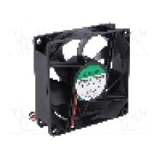 Ventilator 80x80x25mm, 12V DC, volum aer 76.5m<sup>3</sup>/h, lagar cu bila, SUNON - EE80251BX-000U-A99 Ventilator 80x80x25mm, 12V DC, volum aer 76.5m<sup>3</sup>/h, lagar cu bila, SUNON - EE80251BX-000U-A99