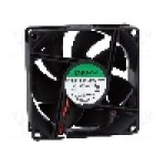 Ventilator 80x80x25mm, 24V DC, volum aer 69.7m<sup>3</sup>/h, SUNON - EE80252B1-000U-A99