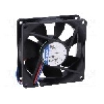 Ventilator 80x80x25mm, 24V DC, volum aer 79m<sup>3</sup>/h, EBM-PAPST - 8414 NH