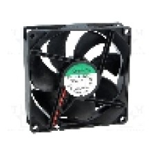 Ventilator 90x90x25mm, 12V DC, volum aer 67.11m<sup>3</sup>/h, lagar cu bila, SUNON - D09023250G-00 Ventilator 90x90x25mm, 12V DC, volum aer 67.11m<sup>3</sup>/h, lagar cu bila, SUNON - D09023250G-00