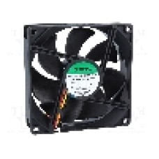 Ventilator 92x92x25mm, 12V DC, volum aer 127.42m<sup>3</sup>/h, lagar cu bila, SUNON - PF92251B1-000U-G99 Ventilator 92x92x25mm, 12V DC, volum aer 127.42m<sup>3</sup>/h, lagar cu bila, SUNON - PF92251B1-000U-G99