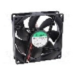 Ventilator 92x92x25mm, 12V DC, volum aer 67.15m<sup>3</sup>/h, lagar cu bila, SUNON - EE92251B3-000U-A99