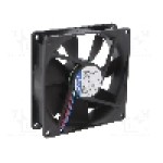 Ventilator 92x92x25mm, 12V DC, volum aer 72m<sup>3</sup>/h, lagar cu glisare, EBM-PAPST - 3412NGME