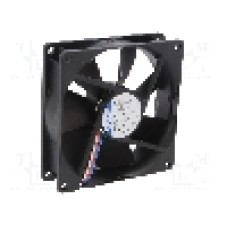 Ventilator 92x92x25mm, 12V DC, volum aer 84m<sup>3</sup>/h, lagar cu bila, EBM-PAPST - 3412 N/2 Ventilator 92x92x25mm, 12V DC, volum aer 84m<sup>3</sup>/h, lagar cu bila, EBM-PAPST - 3412 N/2