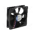 Ventilator 92x92x25mm, 12V DC, volum aer 94m<sup>3</sup>/h, lagar cu glisare, EBM-PAPST - 3412 NGH