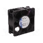 Ventilator 92x92x38mm, 12V DC, volum aer 280m<sup>3</sup>/h, lagar cu bila, EBM-PAPST - 3212 JH4