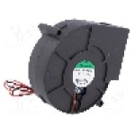 Ventilator 97x94x33mm, 12V DC, volum aer 51.85m<sup>3</sup>/h, lagar cu bila, SUNON - PMB1297PYB1-AY