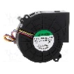 Ventilator 97x95x33mm, 12V DC, volum aer 71.7m<sup>3</sup>/h, lagar cu bila, SUNON - PF97331B1-B00U-S99