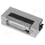 Yala electromagnetica, cu intrerupator, curent redus, cu yala reglabila, 11...14V DC, LOCKPOL - 1728-12DC