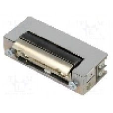 Yala electromagnetica, cu yala reglabila, reversibil, 22...25V DC, LOCKPOL - 1411RF-24DC