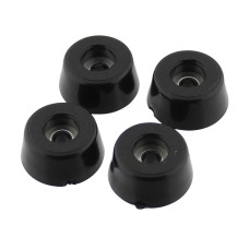Set 4 picioare pentru aparate, cauciuc, 20x9.5 mm, insertie din otel, 253111 Set 4 picioare pentru aparate, cauciuc, 20x9.5 mm, insertie din otel, 253111