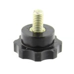 Picior pentru aparate, bachelita, filet M6, D000004