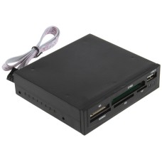 Panou multifunctional PC, 3,5 inch, cu cititor de carduri, port USB - 114361 Panou multifunctional PC, 3,5 inch, cu cititor de carduri, port USB - 114361