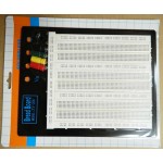 Placa pentru teste, de tip Breadboard, 250x200mm, W206 - 200851 Placa pentru teste, de tip Breadboard, 250x200mm, W206 - 200851