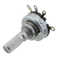 Potentiometru rotativ, cu intrerupator rotativ, 5K, mono, RV170SF-10-20K-A5K-0021, Alpha, M000052