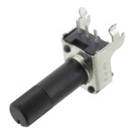 Potentiometru rotativ, 10K, liniar, RK09K1110-K25-C1-B103, Alps, M000100