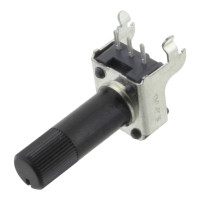 Potentiometru rotativ, 10K, liniar, RK09K1110-K25-C1-B103, Alps, M000100
