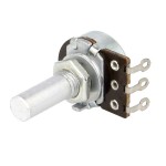 Potentiometru rotativ, 2.2MΩ, mono, liniar, 100mW, TELPOD, PR167 2M2 A 20P1, T201636